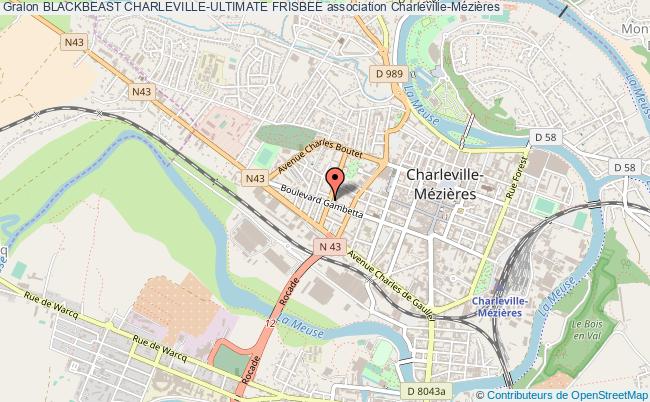 plan association Blackbeast Charleville-ultimate Frisbee Charleville-Mézières