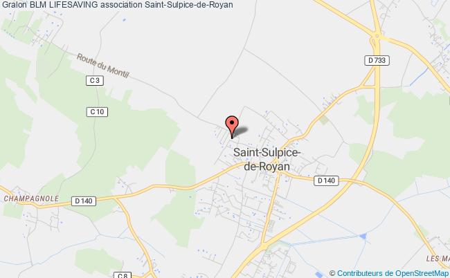 plan association Blm Lifesaving Saint-Sulpice-de-Royan