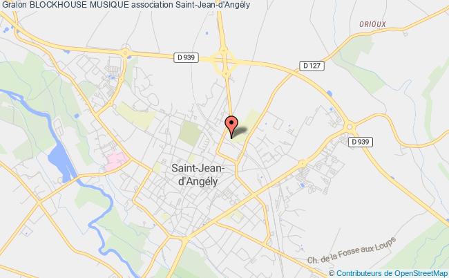 plan association Blockhouse Musique Saint-Jean-d'Angély