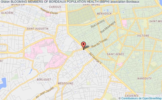 plan association Blooming Members Of Bordeaux Population Health (bbph) Bordeaux