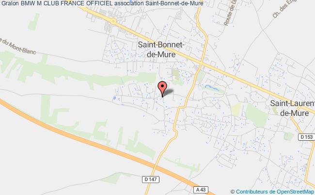plan association Bmw M Club France Officiel Saint-Bonnet-de-Mure
