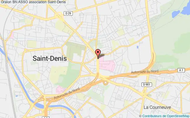 plan association Bn Asso Saint-Denis