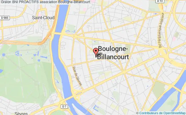 plan association Bni Proactifs Boulogne-Billancourt