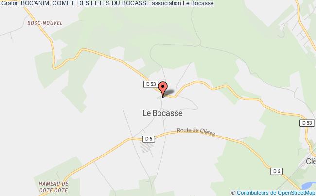 plan association Boc'anim, ComitÉ Des FÊtes Du Bocasse Bocasse