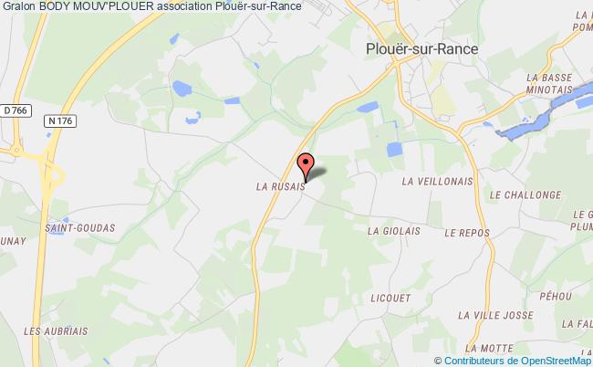 plan association Body Mouv'plouer Plouër-sur-Rance