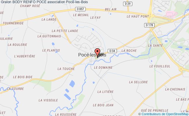 plan association Body Renfo PocÉ Pocé-les-Bois