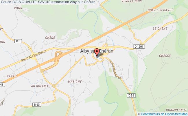 plan association Bois Qualite Savoie Alby-sur-Chéran