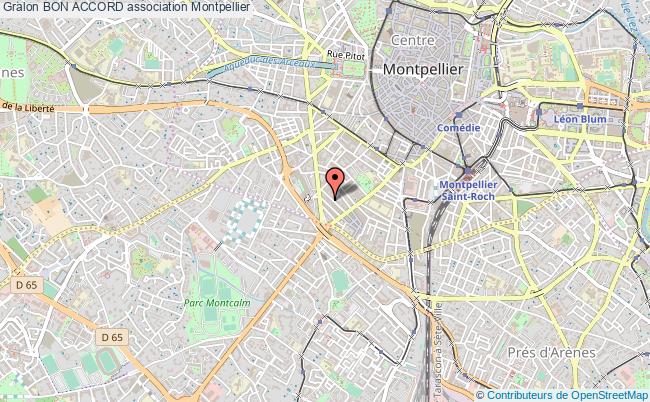 plan association Bon Accord Montpellier