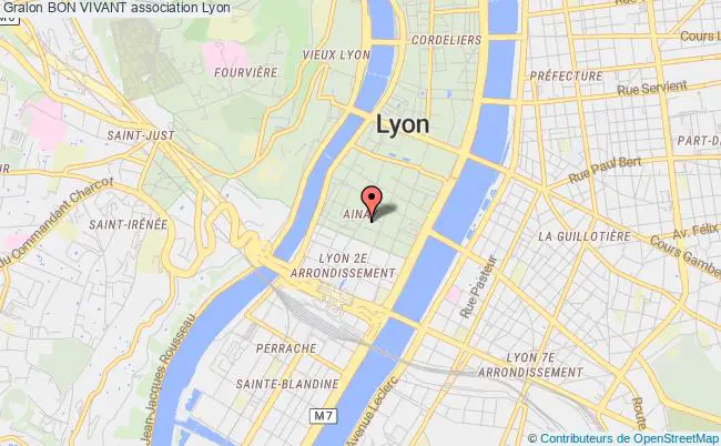 plan association Bon Vivant Lyon