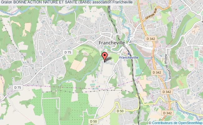 plan association Bonne Action Nature Et Sante (bans) Francheville