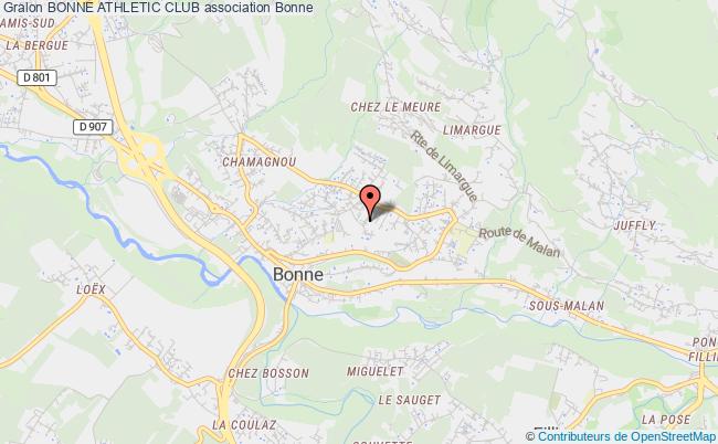 plan association Bonne Athletic Club Bonne