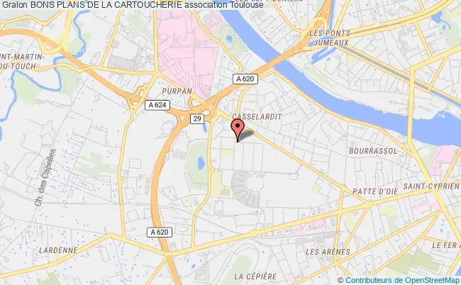 plan association Bons Plans De La Cartoucherie Toulouse