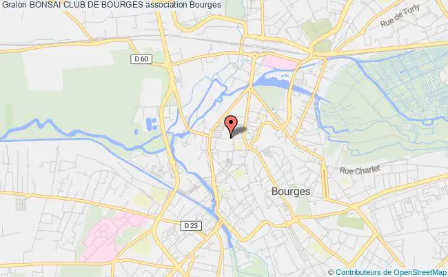 plan association Bonsai Club De Bourges Bourges