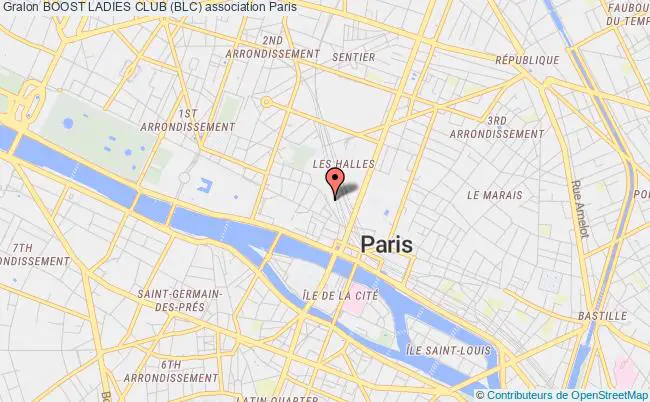 plan association Boost Ladies Club (blc) Paris