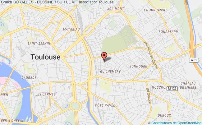 plan association Boraldes - Dessiner Sur Le Vif Toulouse
