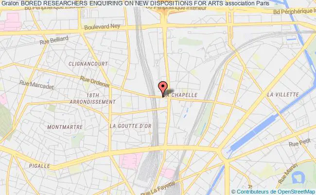 plan association Bored Researchers Enquiring On New Dispositions For Arts Paris