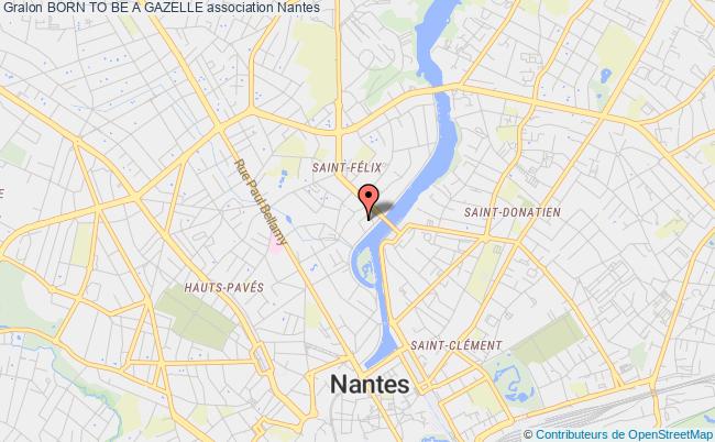 plan association Born To Be A Gazelle Nantes