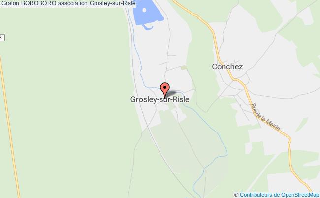 plan association Boroboro Grosley-sur-Risle