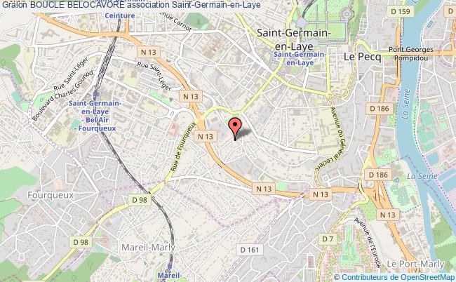 plan association Boucle Belocavore Saint-Germain-en-Laye