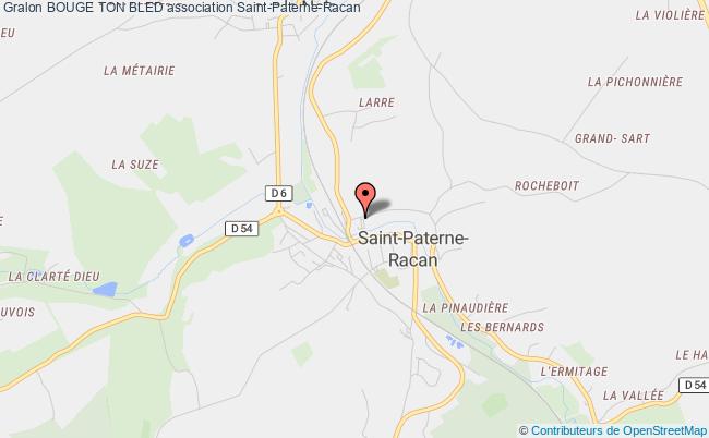plan association Bouge Ton Bled Saint-Paterne-Racan