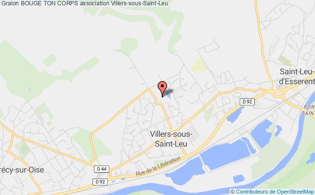 plan association Bouge Ton Corps Villers-sous-Saint-Leu