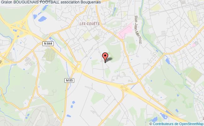 plan association Bouguenais Football Bouguenais