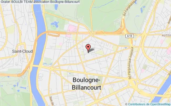plan association Boulbi Team Boulogne-Billancourt