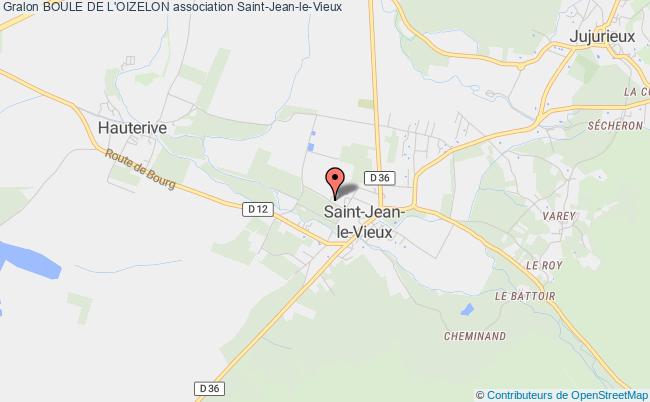plan association Boule De L'oizelon Saint-Jean-le-Vieux