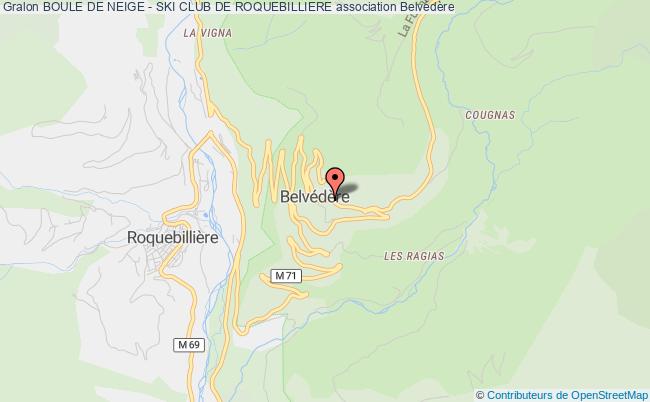 BOULE DE NEIGE - SKI CLUB DE ROQUEBILLIERE
