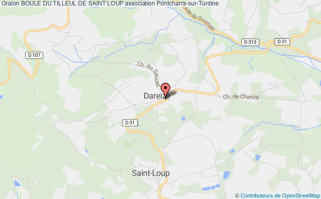 plan association Boule Du Tilleul De Saint Loup Vindry-sur-Turdine