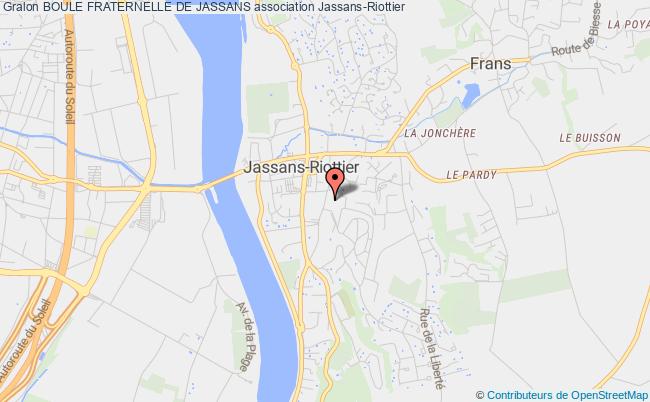 plan association Boule Fraternelle De Jassans Jassans-Riottier