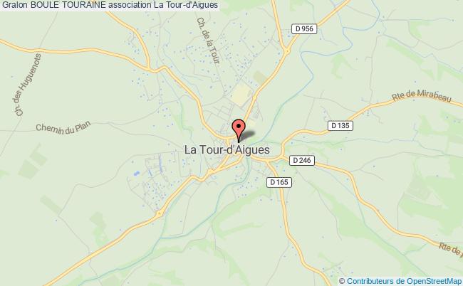 plan association Boule Touraine Tour-d'Aigues