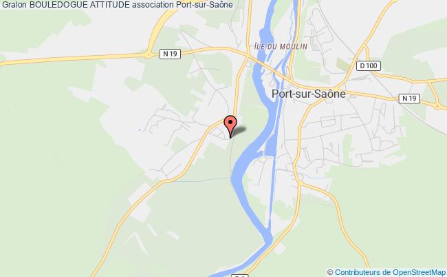 plan association Bouledogue Attitude Port-sur-Saône