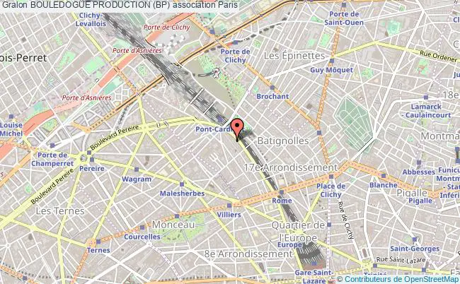 plan association Bouledogue Production (bp) Paris