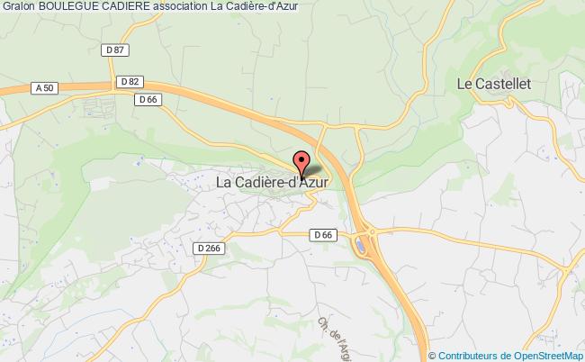 plan association Boulegue Cadiere La Cadière-d'Azur