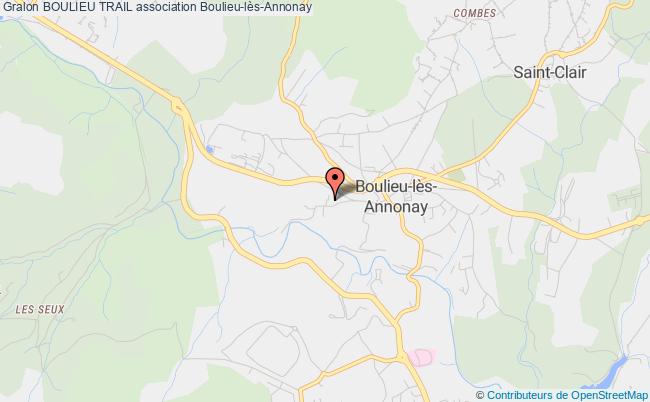 plan association Boulieu Trail Boulieu-lès-Annonay