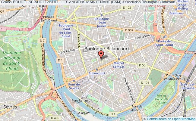 plan association Boulogne-audiovisuel, Les Anciens Maintenant (bam) Boulogne-Billancourt