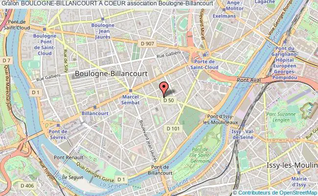 plan association Boulogne-billancourt A Coeur Boulogne-Billancourt