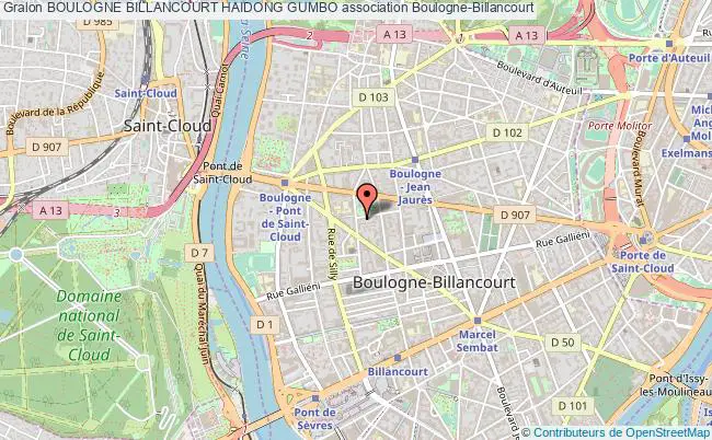 plan association Boulogne Billancourt Haidong Gumbo Boulogne-Billancourt