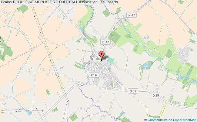 plan association Boulogne Merlatiere Football Boulogne