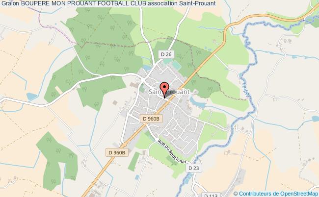 plan association Boupere Mon Prouant Football Club Saint-Prouant