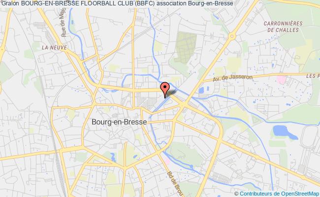 plan association Bourg-en-bresse Floorball Club (bbfc) Bourg-en-Bresse