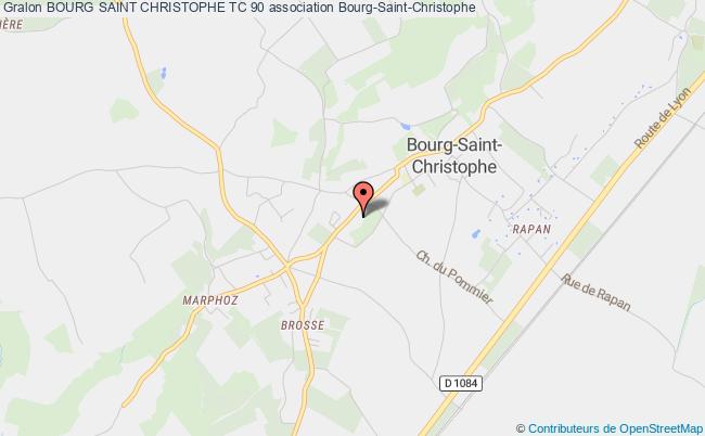 plan association Bourg Saint Christophe Tc 90 Bourg-Saint-Christophe