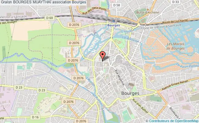 plan association Bourges MuaythaÏ Bourges