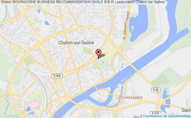 plan association Bourgogne Business Recommandation (sigle B.b.r.) Chalon-sur-Saône