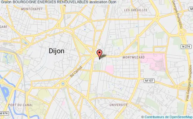plan association Bourgogne Energies Renouvelables Dijon