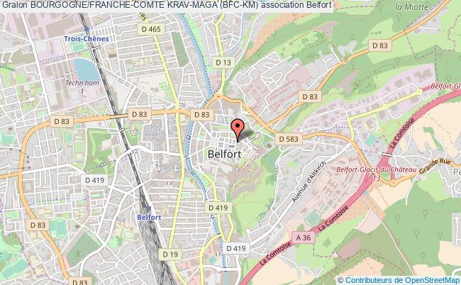 plan association Bourgogne/franche-comte Krav-maga (bfc-km) Belfort
