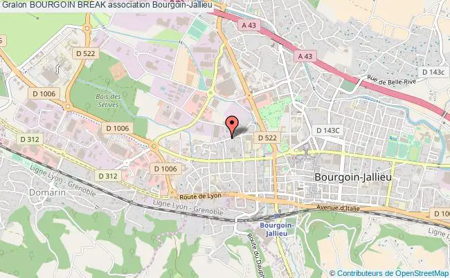 plan association Bourgoin Break Bourgoin-Jallieu