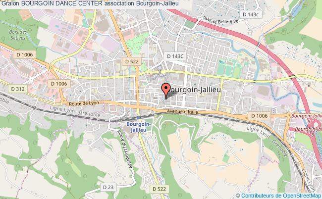 plan association Bourgoin Dance Center Bourgoin-Jallieu