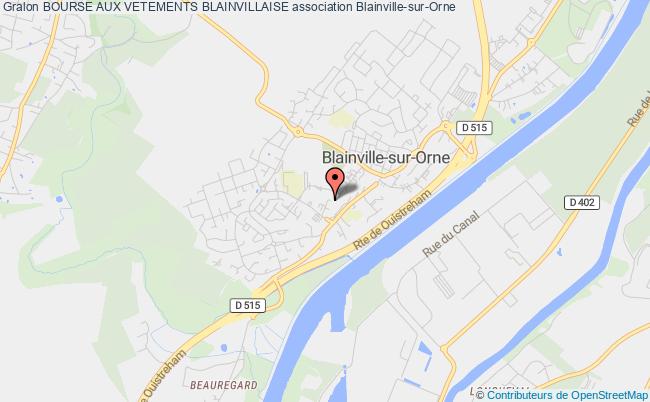 plan association Bourse Aux Vetements Blainvillaise Blainville-sur-Orne